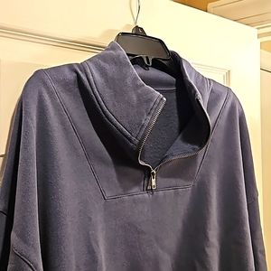 Colsie Cropped Quarter Zip - size XL